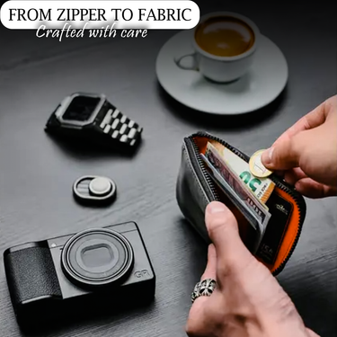 Premium Zip Card Pouch